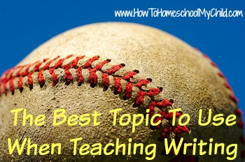 How to choose the best topic for your kids writing assignments from HowToHomeschoolMyChild.com