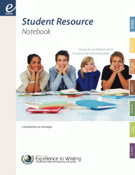 IEW - Teaching Writing Supplemental Materials - How To Homeschool My Child Student Resource Notebook