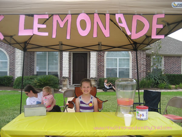 How Kids Can Make Money - lemonade