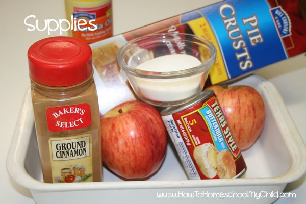 Johnny Appleseed Story & Activities - pie supplies