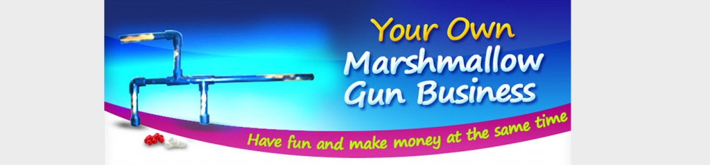 Marshmallow Gun Business - Kid Business