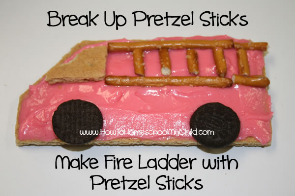 Fire Safety Week & Activities for Kids - pretzels