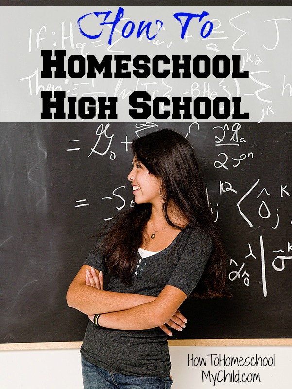how to homeschool high school & some curriculum suggestions from homeschool veteran | HowToHomeschoolMyChild.com