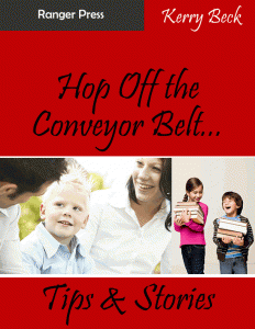 Hop Off the Conveyor Belt...Tips & Tricks; Click this link to learn more: http://www.Raising-Leaders.com/; Only $10!