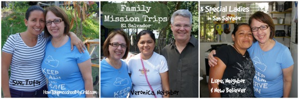 Family Mission Trips & Special Ladies from HowToHomeschoolMyChild.com