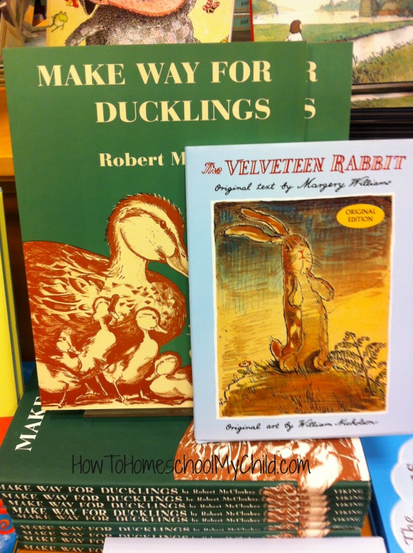 Velveteen Rabbit & Make Way for Ducklings - Short bedtime stories for kids - recommended by HowToHomeschoolMyChild.com