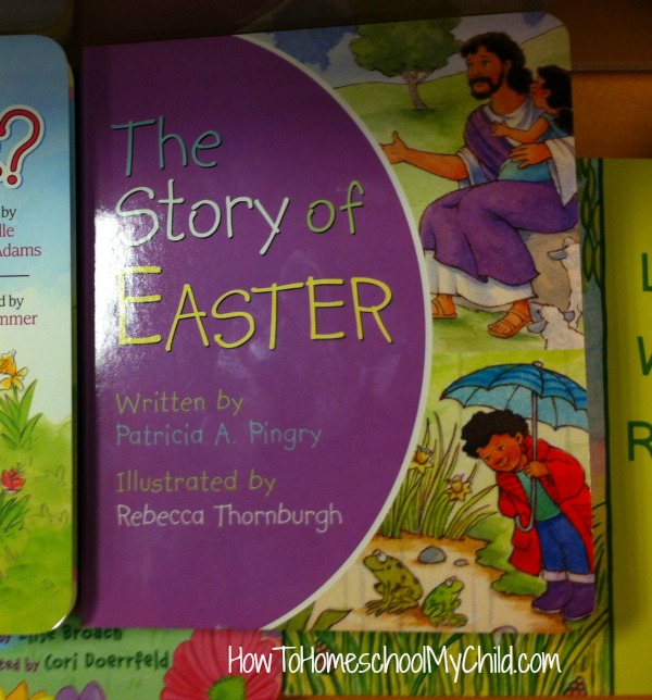 The Story of Easter - board book for kids, recommended by HowToHomeschoolMyChild.com