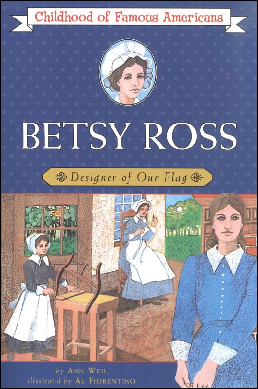 Betsy Ross, Childhood of Famous Americans - Flag Day activities for kids from HowToHomeschoolMyChild.com