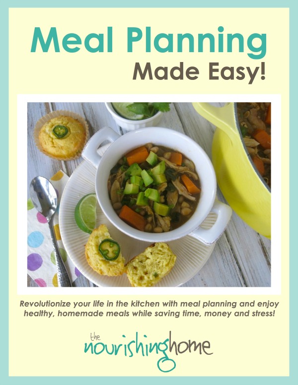easy healthy meals with your kids, from Meal Planning Made Easy {Book Review} from HowToHomeschoolMyChild.com