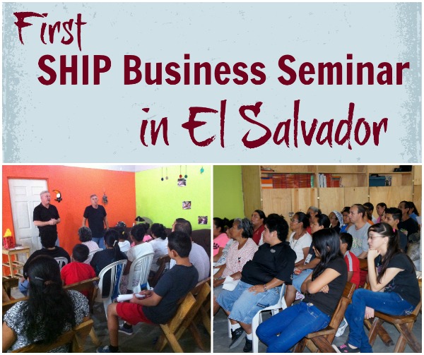 helping ladies in 3rd world countries w/ micro-businesses - 1st SHIP business seminar from HowToHomeschoolMyChild.com