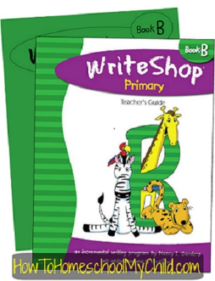 WriteShop Primary Level B; Check out why I love this product at www.HowToHomeschoolMyChild.com