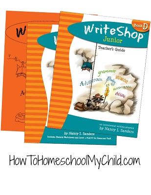 WriteShop Junior Level D; Check out my review at www.HowToHomeschoolMyChild.com