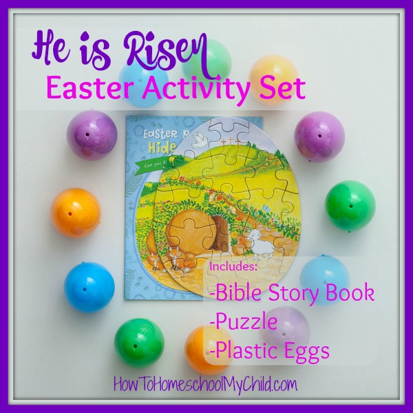 He is Risen Easter Activity Set 