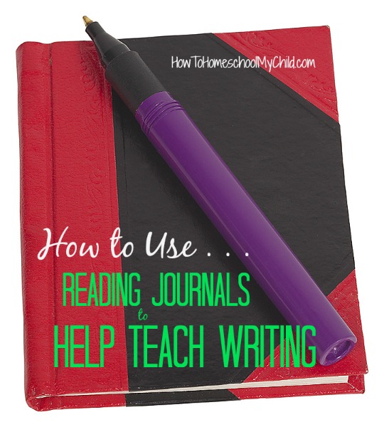 how to use reading journals to help teach writing at all ages ... from HowToHomeschoolMyChild.com