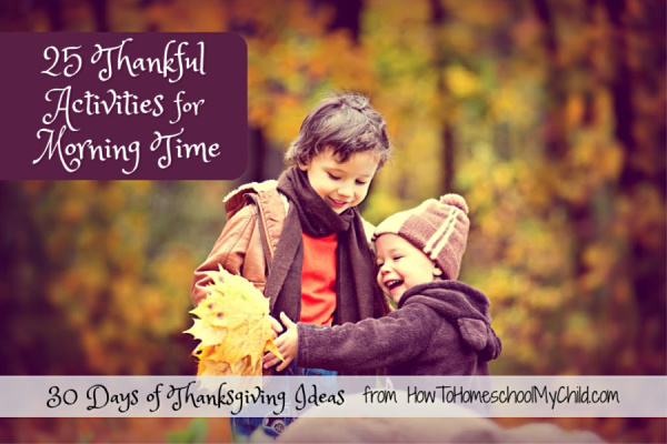 thanskgiving ideas - thankful activities with kids