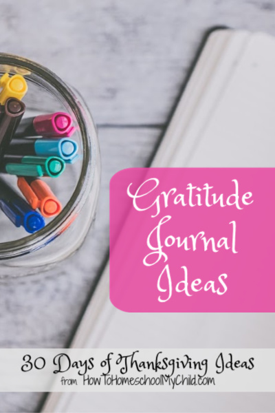 gratitude journal ideas