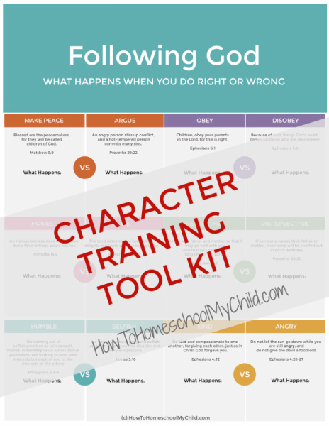 Character Training Tool Kit