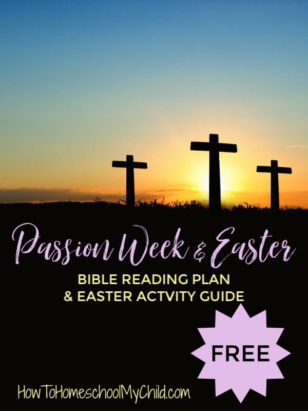 Free Easter & Passion Week Bible Reading Plan