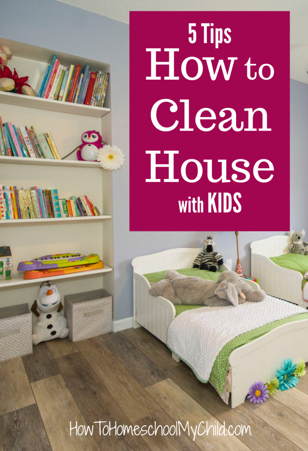 How to Clean House with Kids