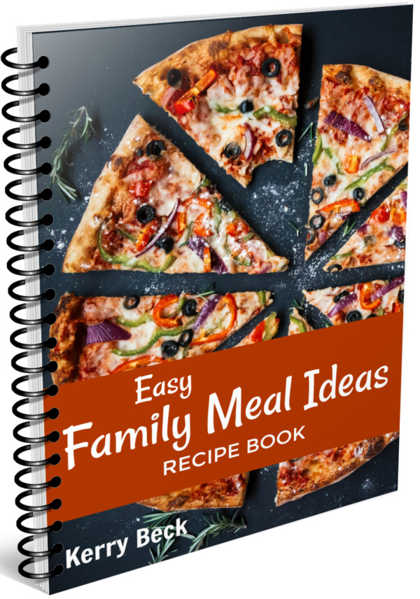 Easy Family Meal Ideas Recipe Book for Homeschool Moms