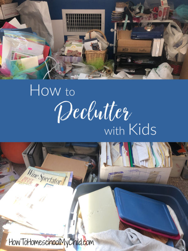 How to declutter with kids video