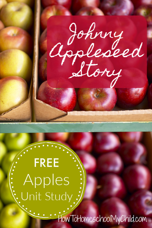 Johnny Appleseed Story & Free Apples Unit Study