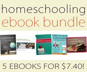 7 homeschool ebooks for $7.40 - that's only $1.06 each | HowToHomeschoolMyChild.com