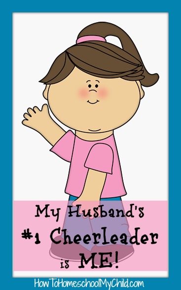 be HIS #1 Cheerleader - 5 Simple Ways Wives Respect your Husbands {Marriage on Mondays} from HowToHomeschoolMyChild.com
