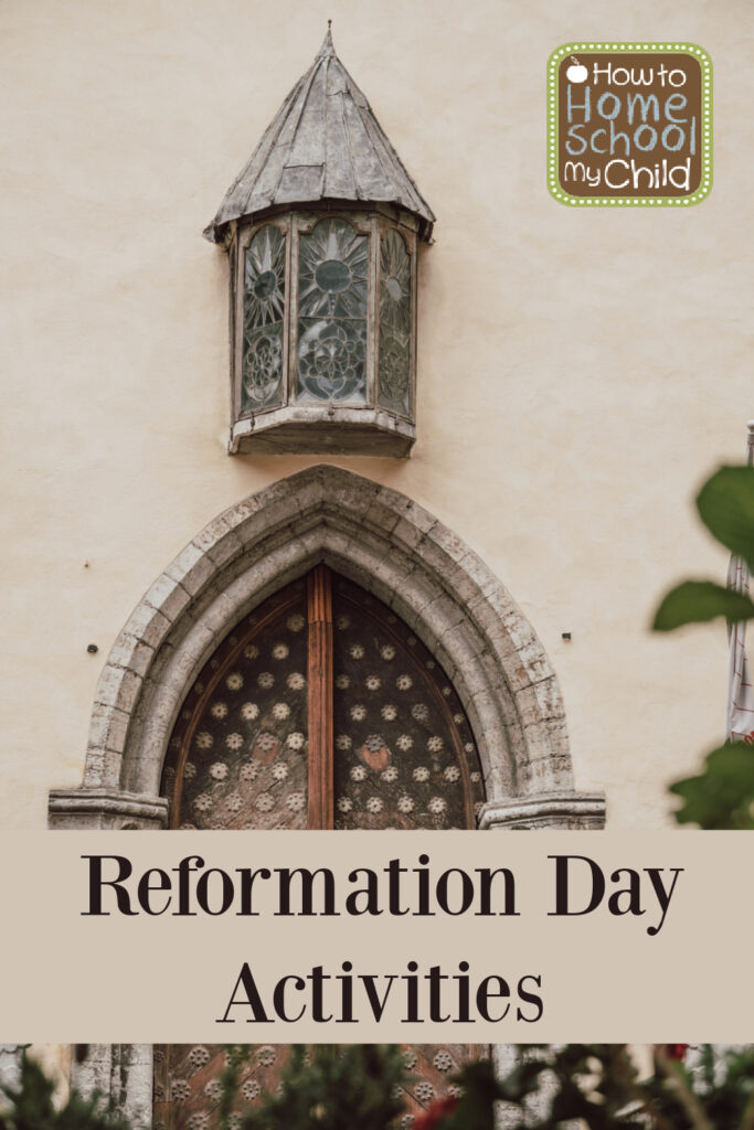 reformation day activities