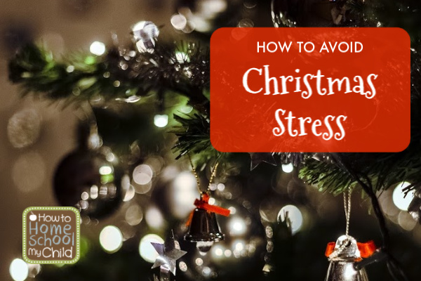 how to avoid christmas stress