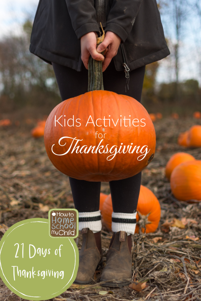 Kids Activities for Thanksgiving