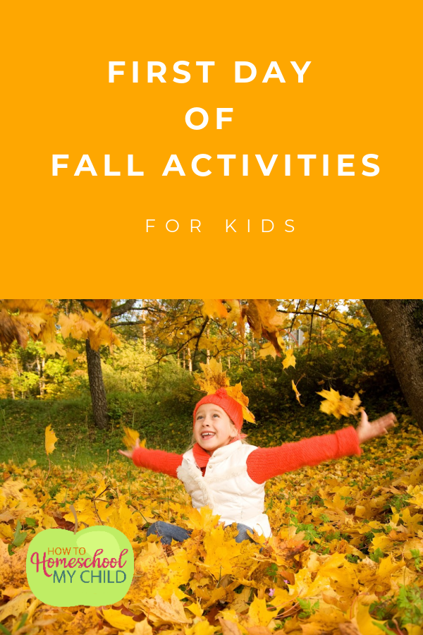first day of fall activities for kids