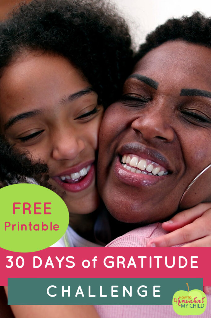 FREE 30 Days of Gratitude Challenge 