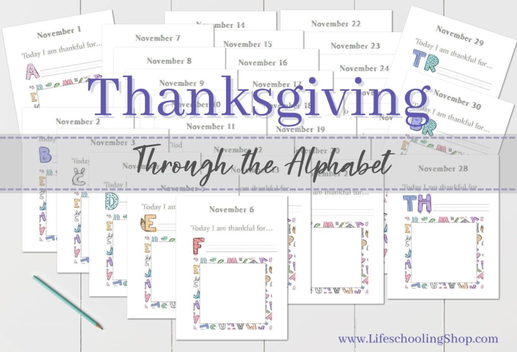 ABCs of Thanksgiving FREEBIE