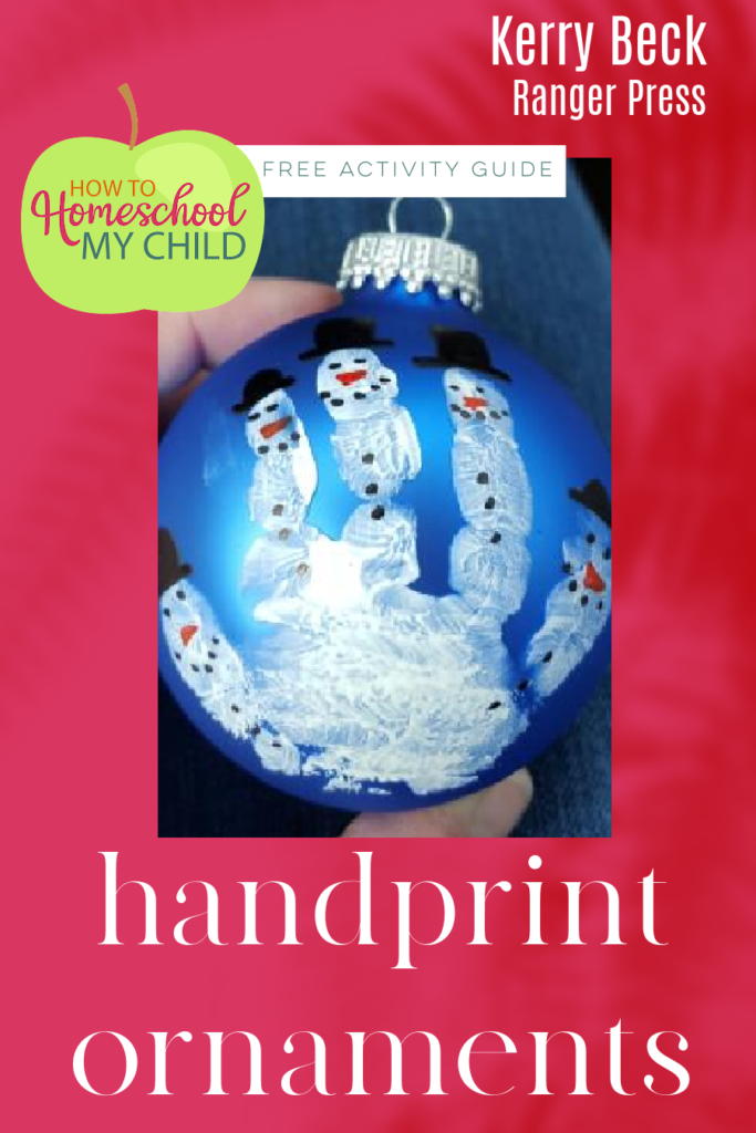 handprint ornaments