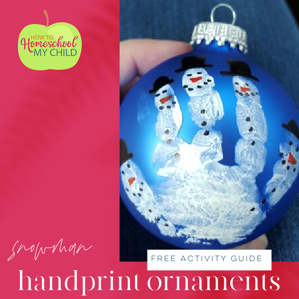 handprint ornaments