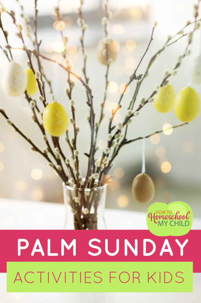 Palm Sunday activities for kids