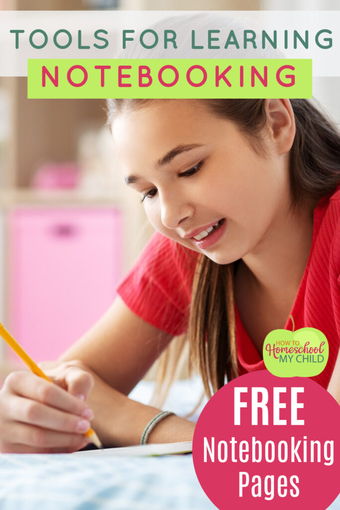 Tools for Learning - Grab yoour free notebooking pages