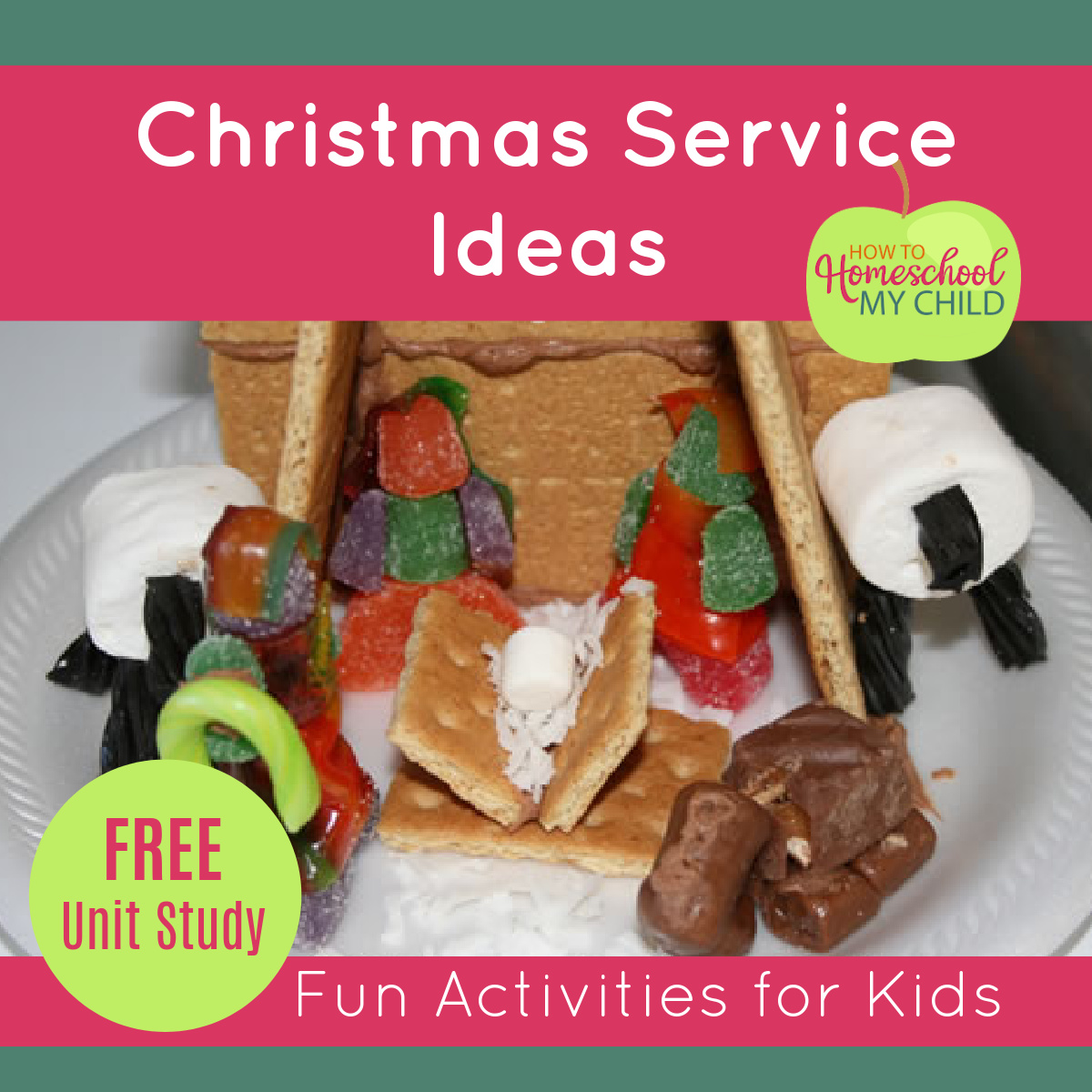 Christmas service ideas & FREE Christmas Unit Study