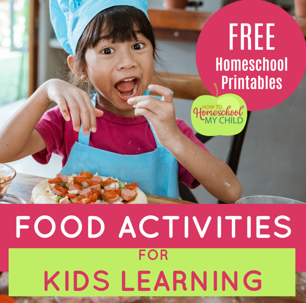 Food Activities for Kids Learning
