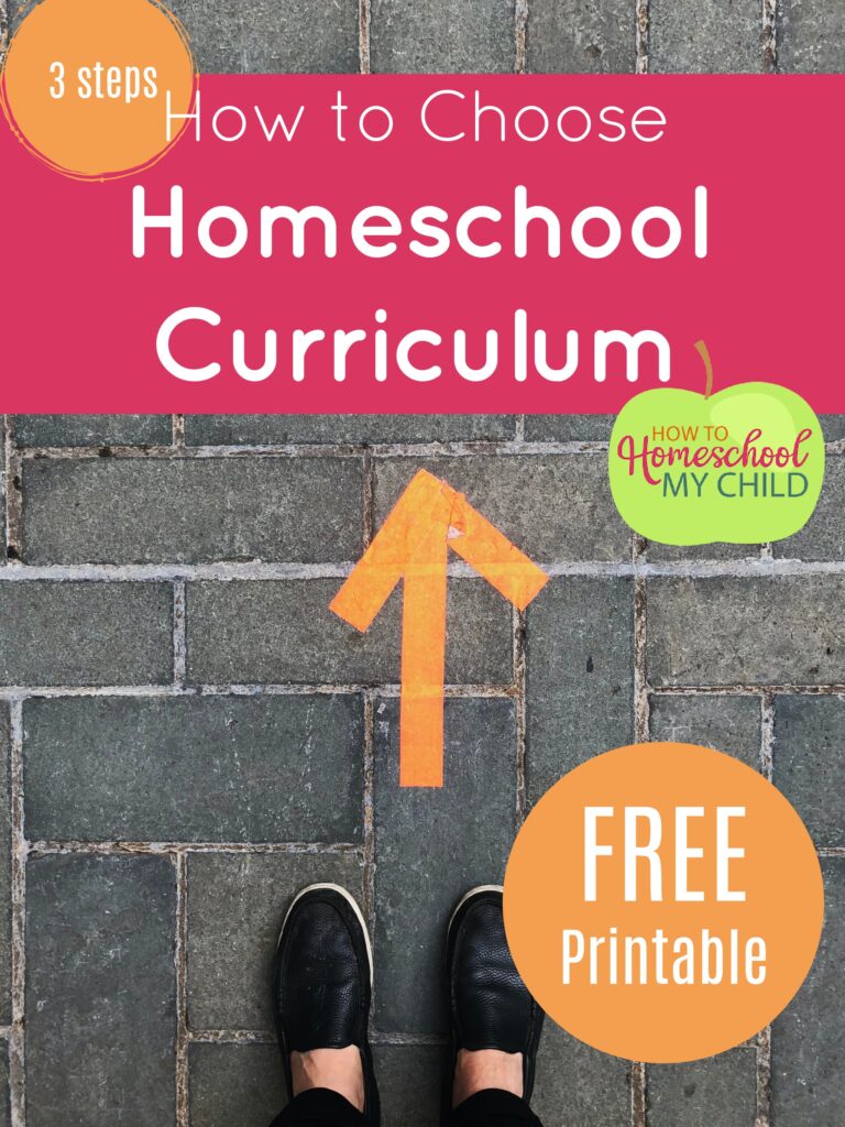 how to choose homeschool curriculum