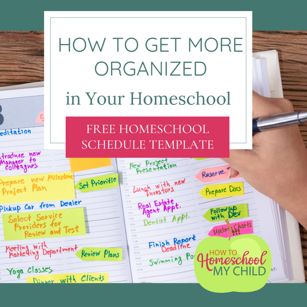 7 tips on how to get more organized in your homeschool