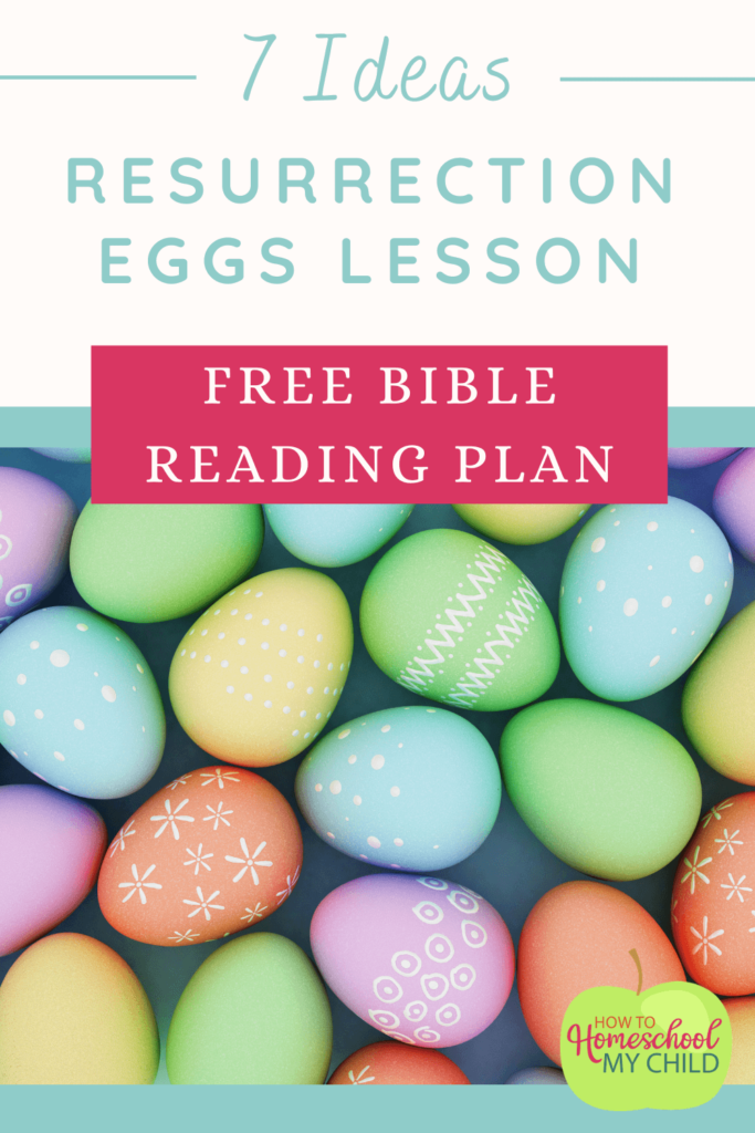 Resurrection Eggs Lesson - 7 ideas